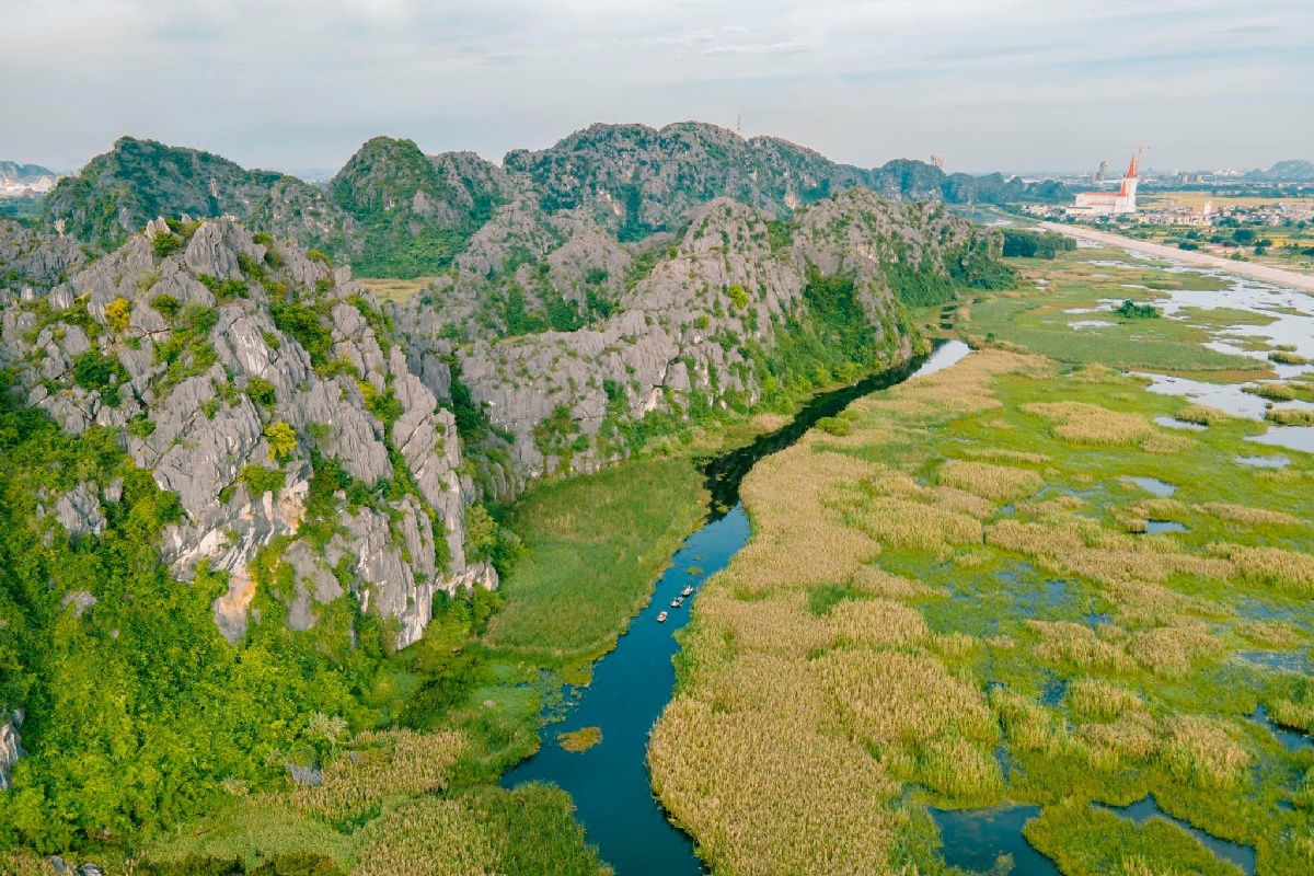 Visit Van Long Nature Reserve